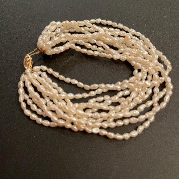 Baroque pearl bracelet - Picture 2 of 3